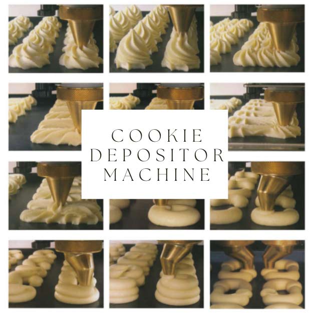 Brand new and upgraded cookie depositor machine