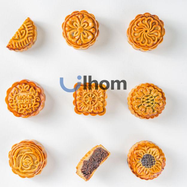Moon cakes-Chinese traditional delicious food
